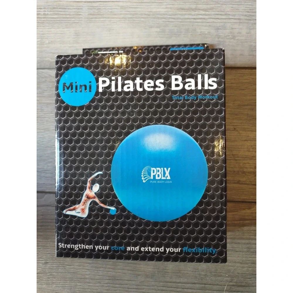 PBLX Mini PILATES Blue Ball NEW 9